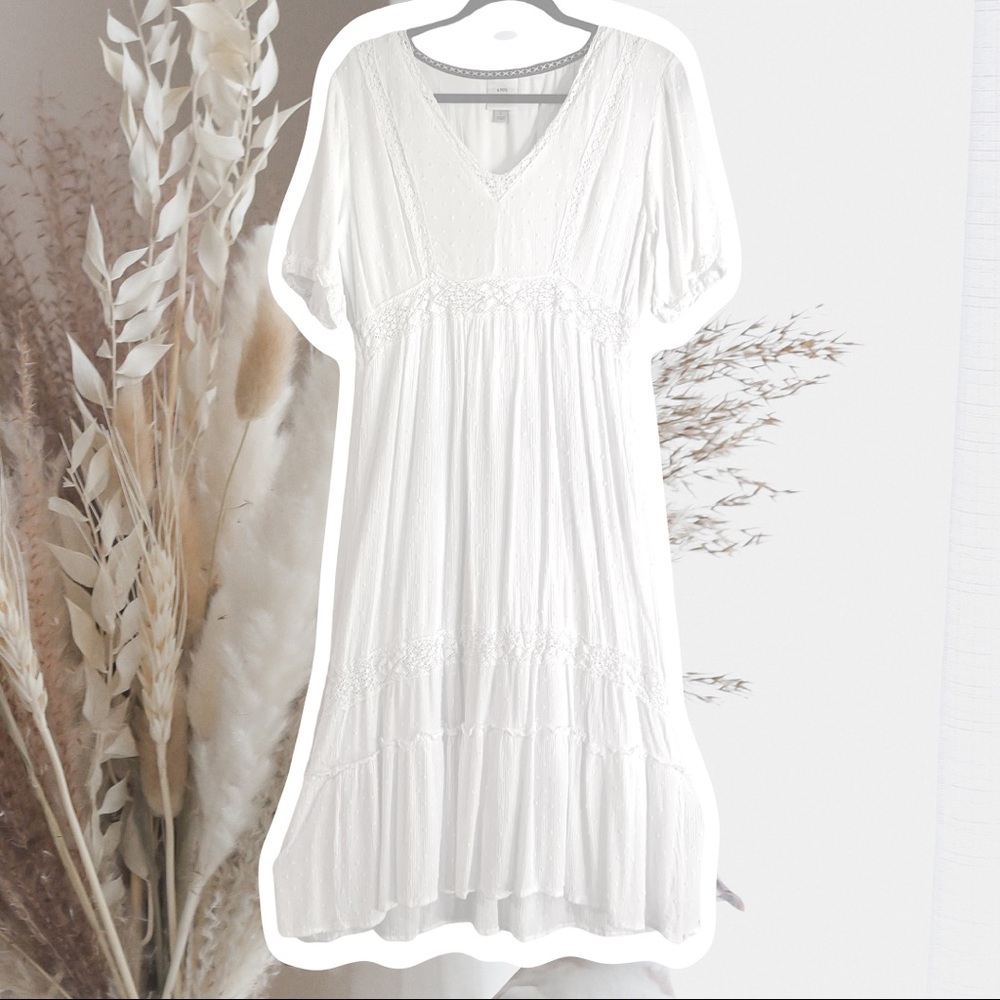 Boho Knox rose maxi, size large!